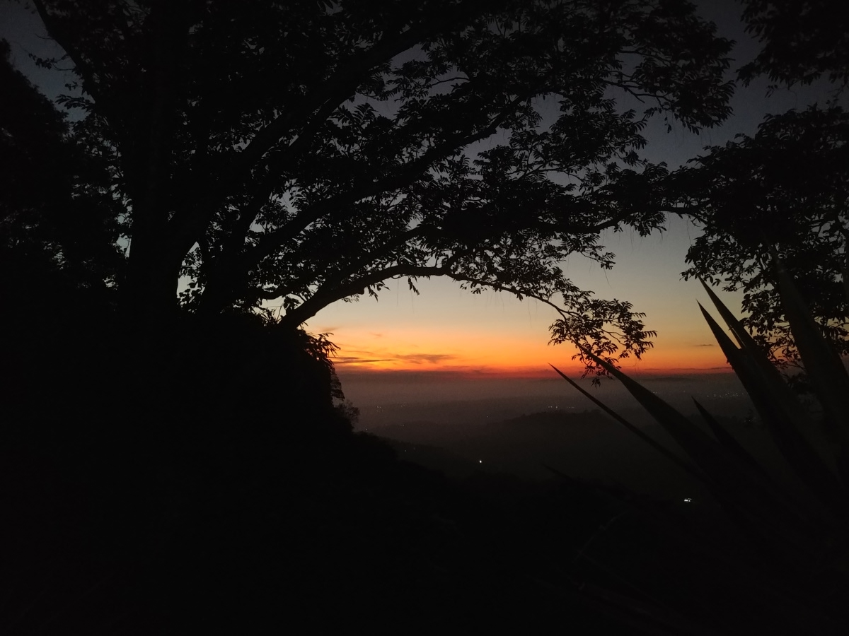 Sunset in Algería